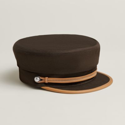 HERMES ハーパー アヴァロンステッチ 58cm ブラック カシミヤ HERMES